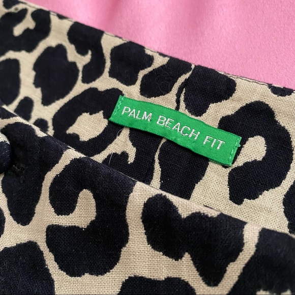 Lilly Pulitzer Hidden Paw Print Palm Beach Collection Animal Print Capri… - Picture 6 of 16